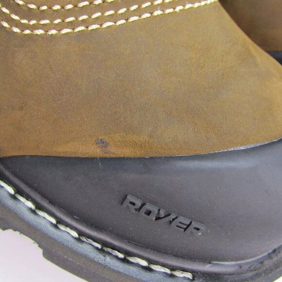 NEW ROYER 8620FLX Work Boots Waterproof Leather Toe-Cap Mid-Rise Brown Size 8 - Picture 9 of 9